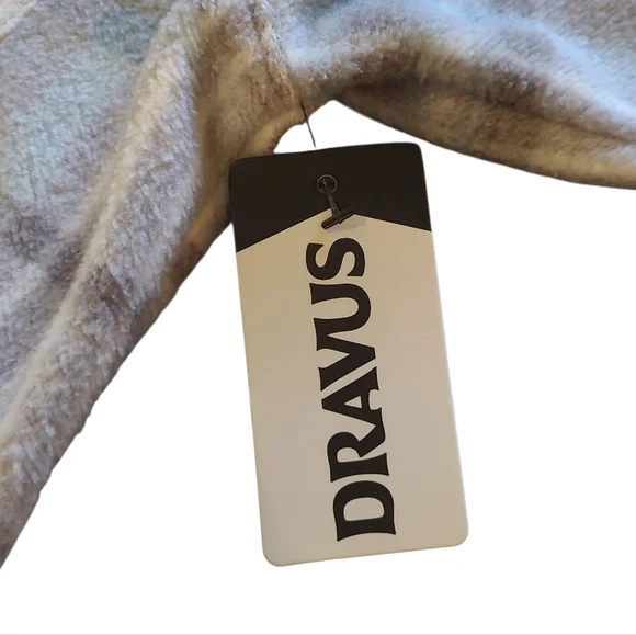 Women's Dravus Plush Fleece Plaid Button Down Zumiez Cozy Club Small - Picture 12 of 14